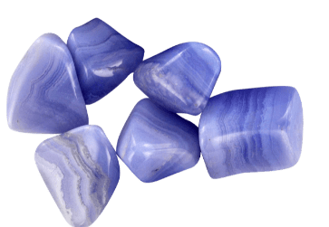Calcédoine bleue